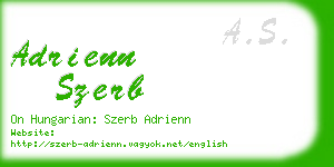 adrienn szerb business card